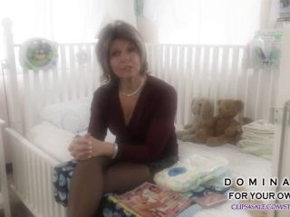 Domination for Your Own Good - mommys diaper cock tease